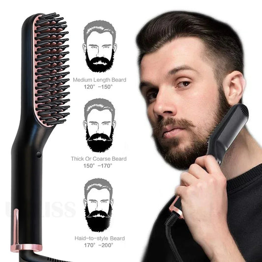 Electric Beard Straightening Brush