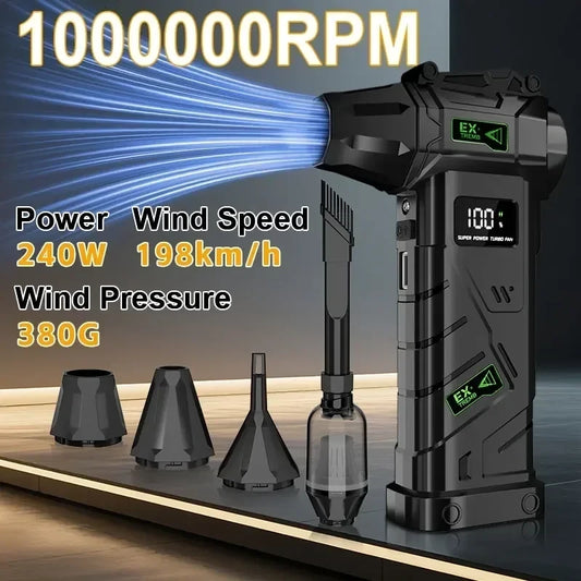 Portable High Velocity Turbo Jet Blower