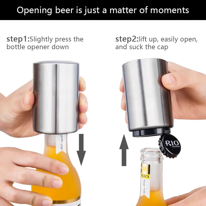 Magnetic Beer Bottle Opener